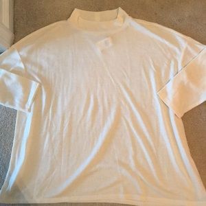 NWT Loft mockneck 3/4 sleeve